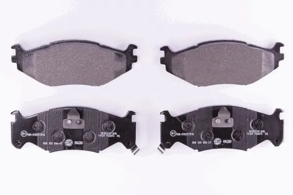 Brake Pad Set, disc brake (8DB 355 008-211)