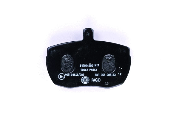 Brake Pad Set, disc brake (8DB 355 005-831)