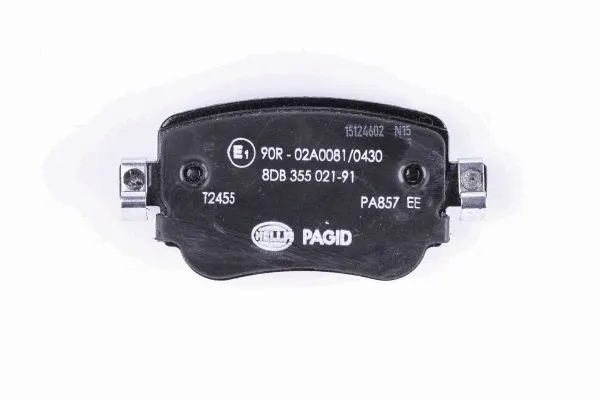 Brake Pad Set, disc brake (8DB 355 021-911)
