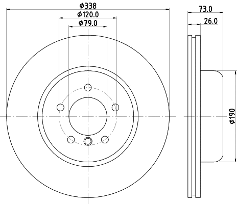 Brake Disc (8DD 355 132-771)