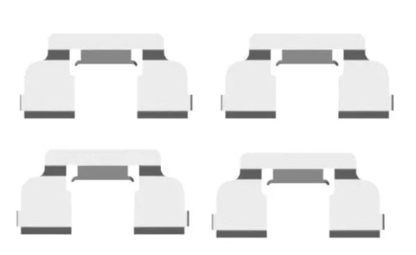 Accessory Kit, disc brake pad (8DZ 355 203-801)
