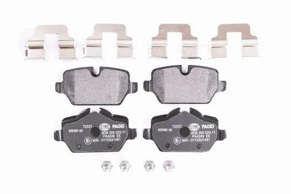 Brake Pad Set, disc brake (8DB 355 020-111)