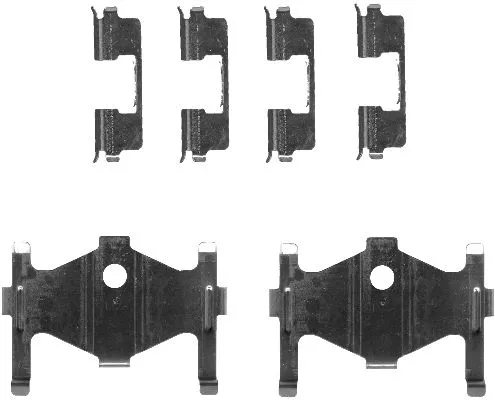 Accessory Kit, disc brake pad (8DZ 355 203-281)