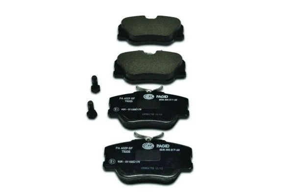 Brake Pad Set, disc brake (8DB 355 017-601)