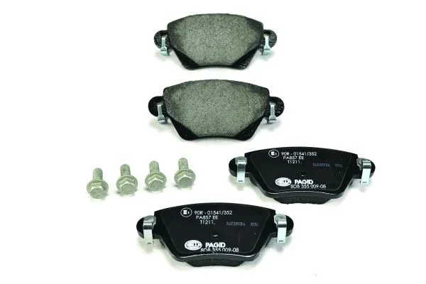 Brake Pad Set, disc brake (8DB 355 009-081)