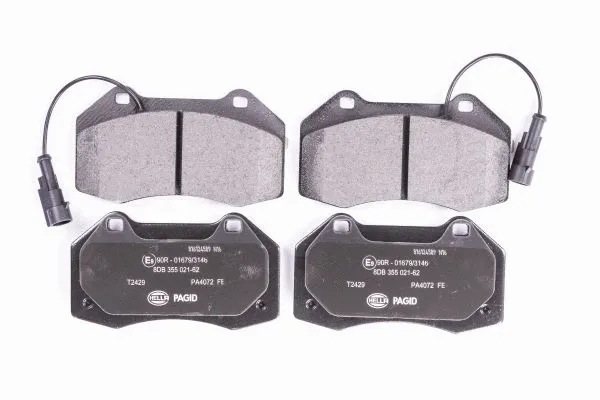 Brake Pad Set, disc brake (8DB 355 021-621)