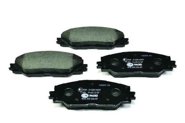 Brake Pad Set, disc brake (8DB 355 006-871)