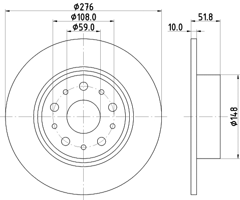 Brake Disc (8DD 355 106-381)