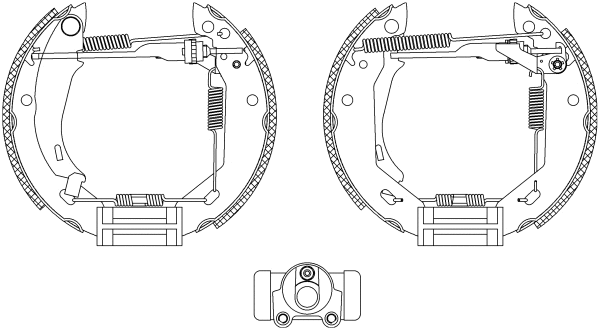 Brake Shoe Set (8DB 355 003-681)