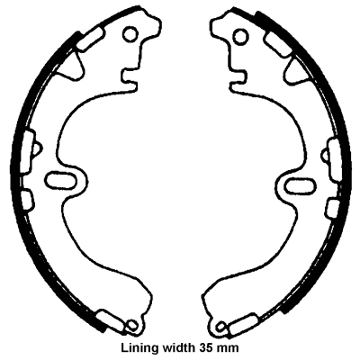 Brake Shoe Set