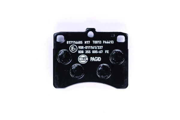 Brake Pad Set, disc brake (8DB 355 005-671)