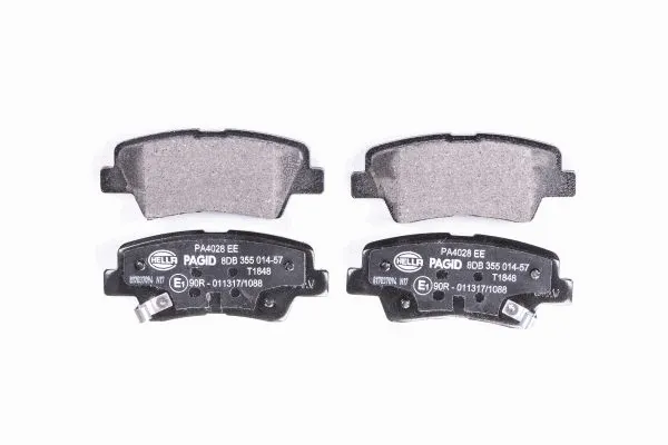 Brake Pad Set, disc brake (8DB 355 014-571)