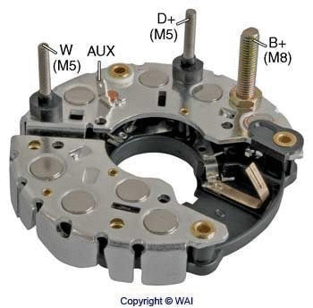 Rectifier, alternator (IBR353)