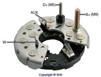 Rectifier, alternator (IBR324)