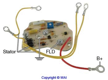 Alternator Regulator (D824)