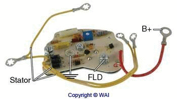 Alternator Regulator (D824HD)