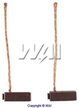Carbon Brush, alternator (JAAX35)