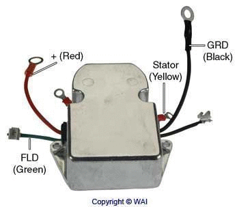 Alternator Regulator (M5-249A)