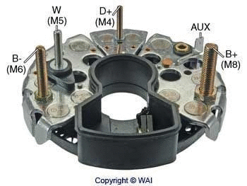 Rectifier, alternator (IBR955)