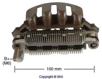 Rectifier, alternator (IYR10038)