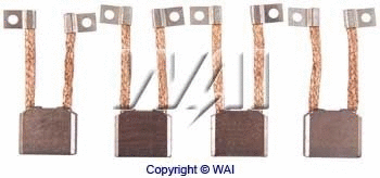 Carbon Brush, alternator (JASX35)