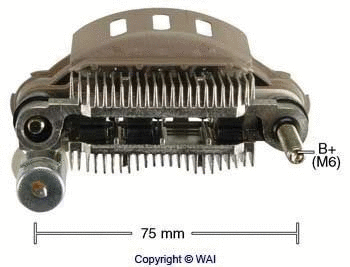 Rectifier, alternator (IMR7596)