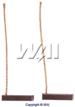 Carbon Brush, alternator (JAAX37)