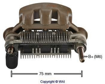 Rectifier, alternator (IMR7554)
