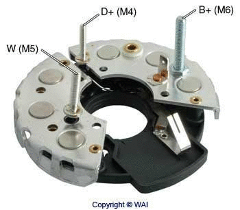 Rectifier, alternator (IBR325)