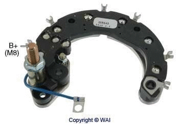 Rectifier, alternator (IXR543)