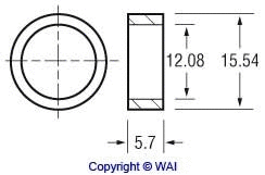 Bush, starter shaft
