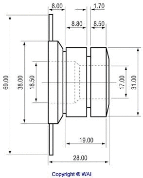 Slip Ring, alternator (28-94850)