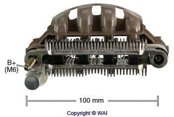 Rectifier, alternator (IMR10040)