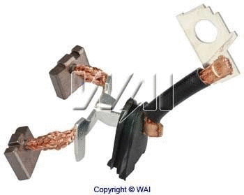 Carbon Brush, starter (68-9140)