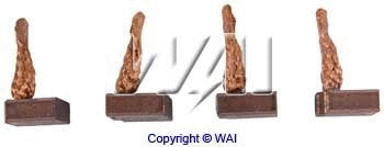 Carbon Brush, starter (BSX192-193)