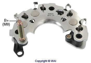 Rectifier, alternator (IXR633)