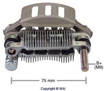Rectifier, alternator (IMR7588)