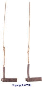 Carbon Brush, alternator (BX204)