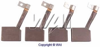 Carbon Brush, starter (BSX148)