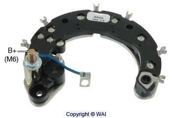 Rectifier, alternator (IXR542)