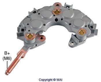Rectifier, alternator (INR720P)