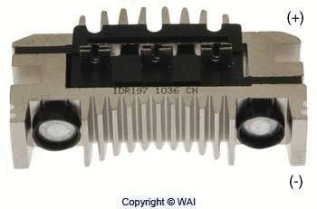 Rectifier, alternator (IDR197)