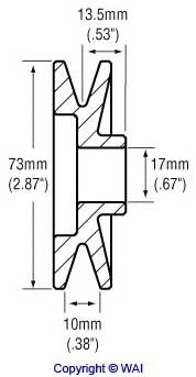 Belt Pulley, alternator