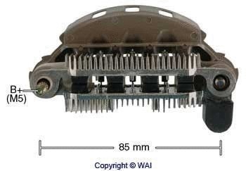 Rectifier, alternator (IMR8576)