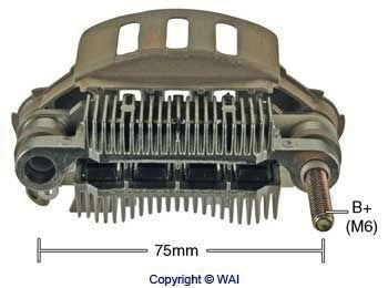 Rectifier, alternator (IMR7579)