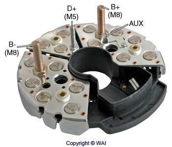 Rectifier, alternator (IBR550)