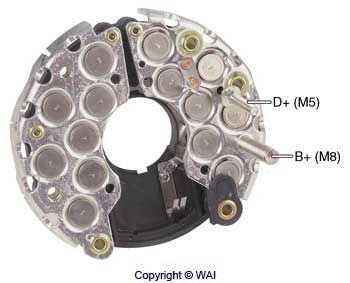 Rectifier, alternator (IBR331)