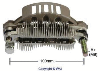 Rectifier, alternator (IMR10096)