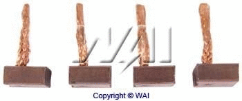 Carbon Brush, starter (BSX152)