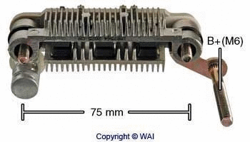 Rectifier, alternator (IMR7564)